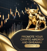 a gold bull statue with a gold bull on it