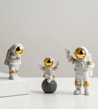 Street27 Polyvinyl Chloride 3Pcs Astronaut Action Figurine Home Decor (₹499)