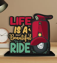 Beautiful Ride Quotes Table Decor For Office Desk Showpiece (₹218)