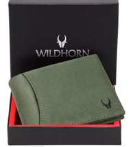 WildHorn RFID Protected Leather Wallet for Men (₹350)