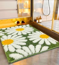 Roseate Flower Super Soft (40x60 cm) Microfiber 2000 GSM Bath Mat (₹328)