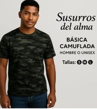 camiseta camuflada