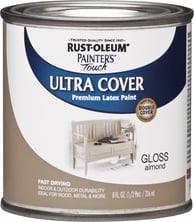 a paint can be used to make a great finish