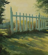 "Good Neighbors" Acrylic on Canvas $950