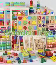 Wooden Toys collection for kids & toddlers, Educational Learning Teaching aid