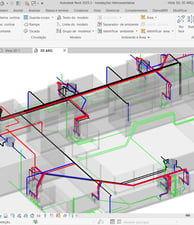 projeto BIM de instalações hidrossanitárias (hidráulicas) e elétricas em rio claro-sp