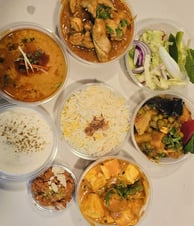 Indian food packed