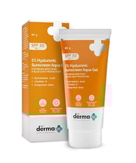 a tube of sunscreen aqua gel - SPF 50