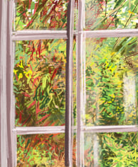 Digital drawing - Streaming in. RDS portfolio submission
