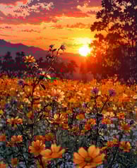 Flower Field Picture