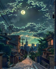 Japanese Town Picture