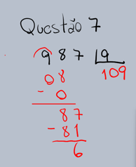 Questão 7