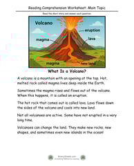 a volcano volcano with a volcano in the background