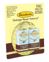 Danelectro 2D9V 9V Batteries (2 Pack)
