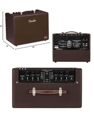 Fender Acoustic Junior Go - 100-watt Acoustic Amp with Rechargeable Battery