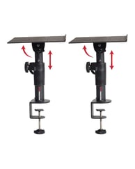 Gator Frameworks Desktop Clamp-On Studio Monitor and Speaker Stand