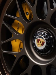 Car Porsche Turbo s Wheel