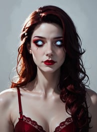 a woman in a black dress standing in front of a castle like building