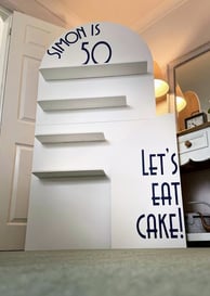 Cake Wall to hire
