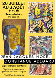Affiche Exposition de peintures