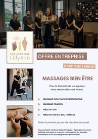 Massage en entreprise