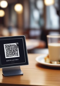 Codigo QR para ver la carta digital de un restaurante