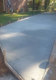 driveway extension concrete contractors huntsville al