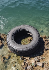 an abstract photograph of a curved wall