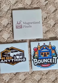 business logo magnets