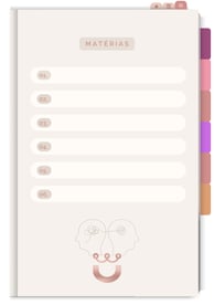 Menu Caderno Digital Miss psi