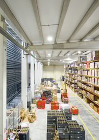 A spotless warehouse resulting from Bryte Cleaning's cleaning services