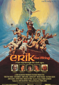 Poster for the film, Erik the Viking.