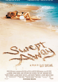 Poster for the film, Swept Away.