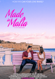 Poster for the film, Made in Malta. 