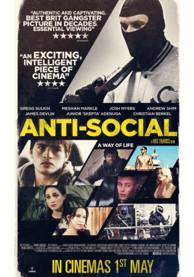 Poster for the film, Anti-Social.