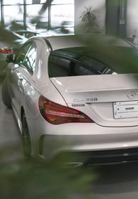 picture of mercedes benz cla 250 on premium tyres sold in our store