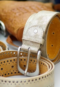 Hand made leather belts ans wallets