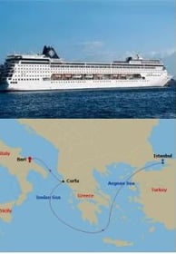 3 Nights Mediterranean Cruise