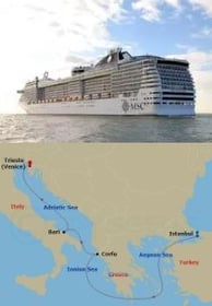 4 Nights Mediterranean Cruise