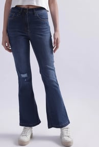 Fit: Slight flare from knee to ankle; designed to fit over boots  Best for: Balancing wider hips or 