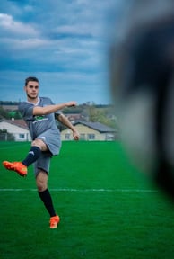Football team photography