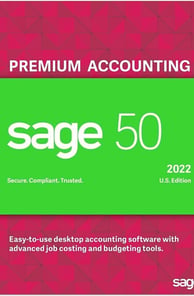 Sage 50 Accounting box image, best accounting software