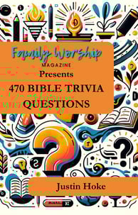 a book cover with a colorful background and a questionnaire