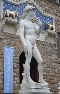 Statue of David in Florence, Italy