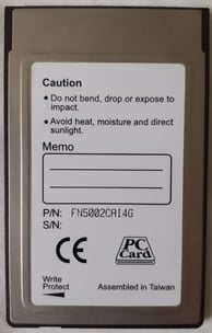PCMCIA Linear flash 2