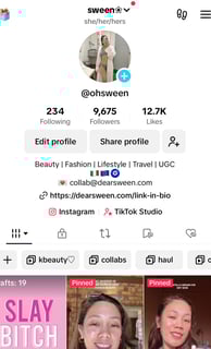 tiktok influencer korean skincare makeup kbeauty yesstyle influencer dearsween