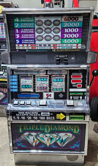 IGT Triple Diamond 5 line slot machine for sale