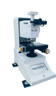 "Micro Vickers hardness testing machine designed for precise material hardness measurement."