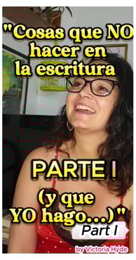 Victoria Hyde: Cómo NO escribir un libro