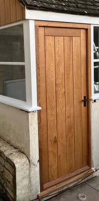 External Oak front door 